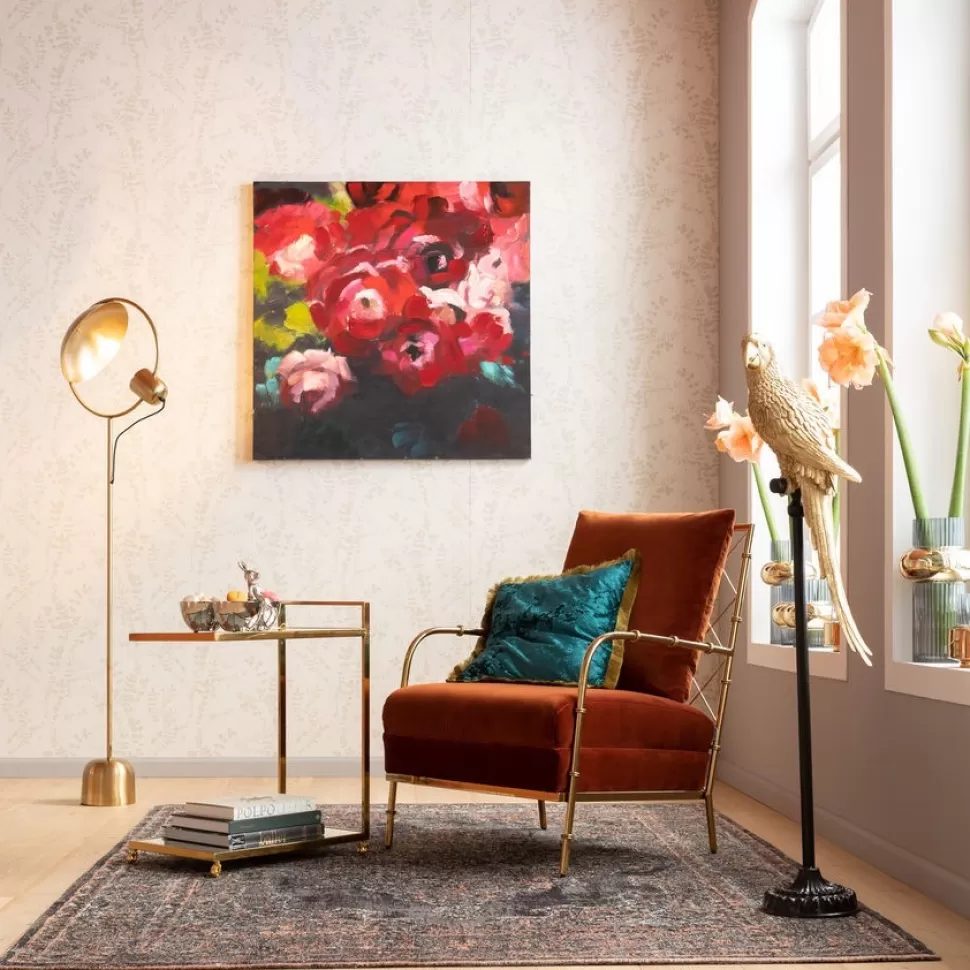 Barki-KARE Design Barek Classy 50x33 Cm Złoty