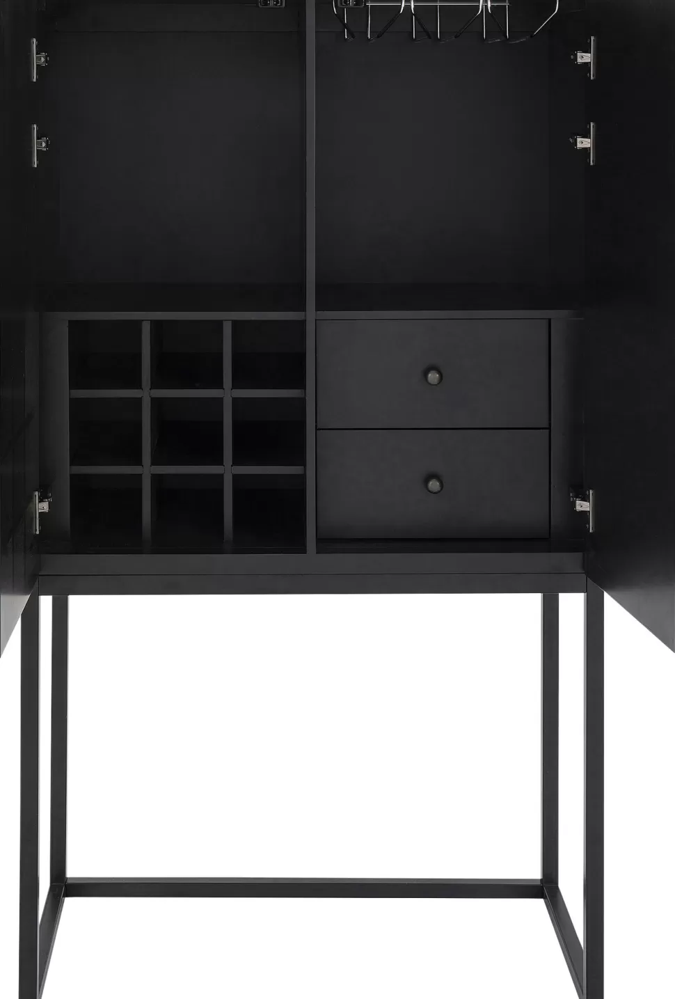 Barki-KARE Design Barek Do Salonu Szkło Lustrzane Kolory Tęczy 80x150 Cm