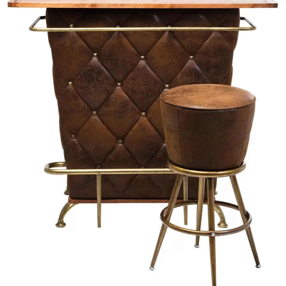 Barki-KARE Design Barek Lady Rock 120x104 Cm Brązowy