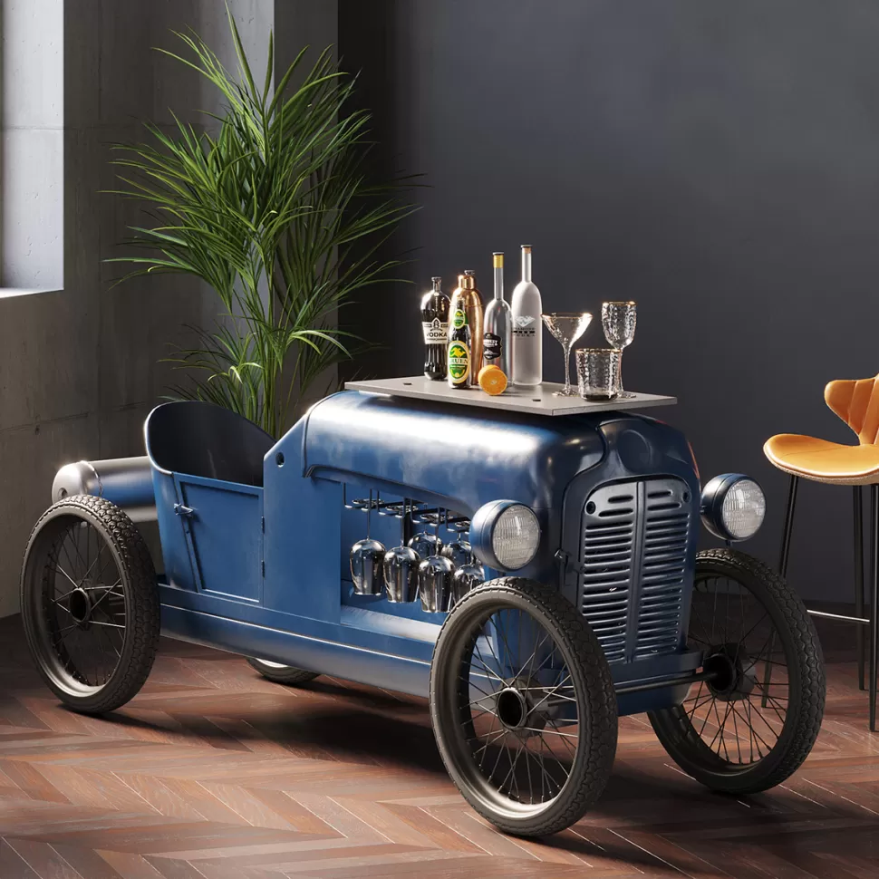 Barki-KARE Design Barek Racing Car 238x98 Cm