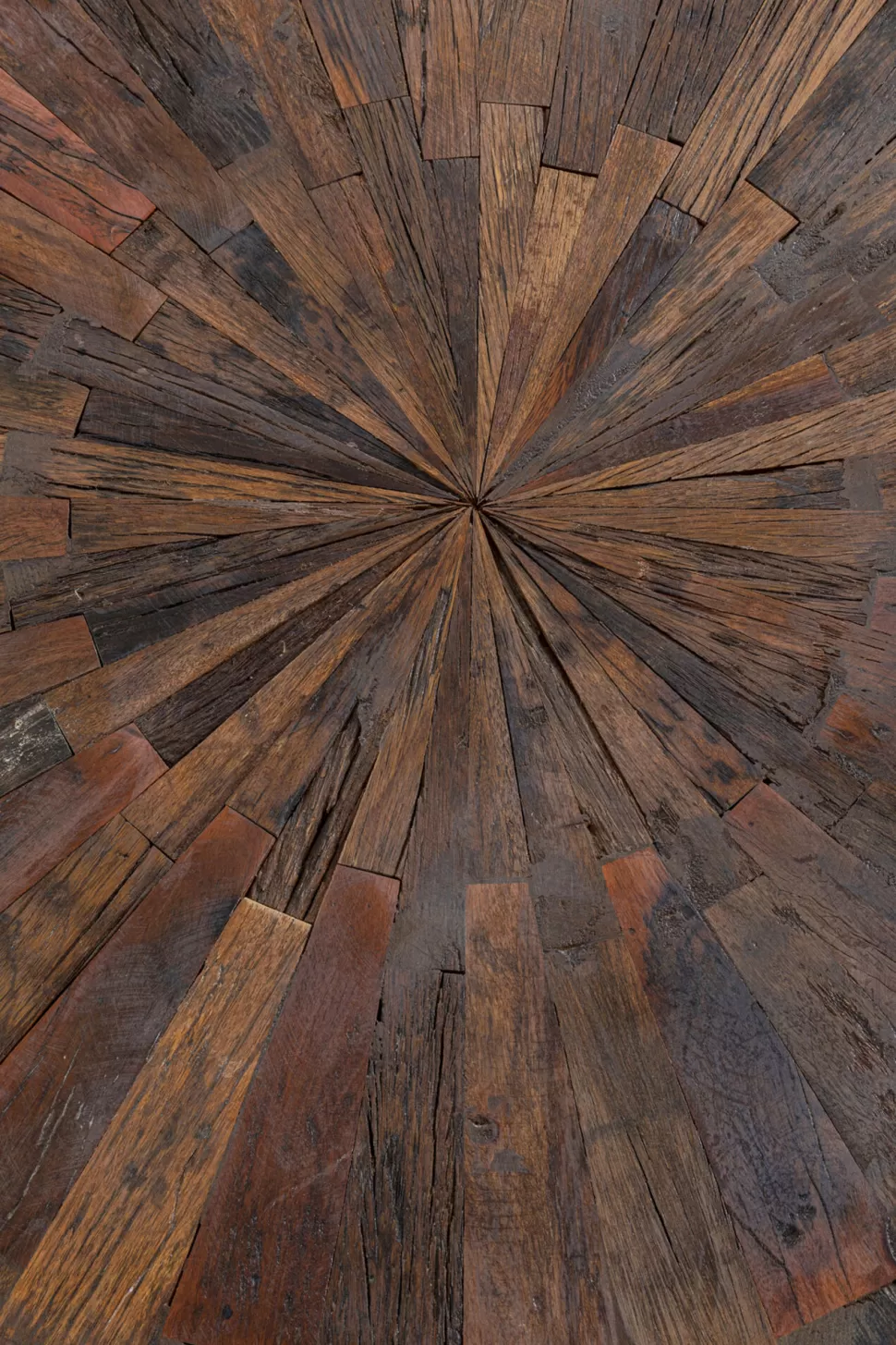 Stoły-KARE Design Blat Prostokątny Drewno Z Recyklingu Mango I Akacja 180x90 Cm