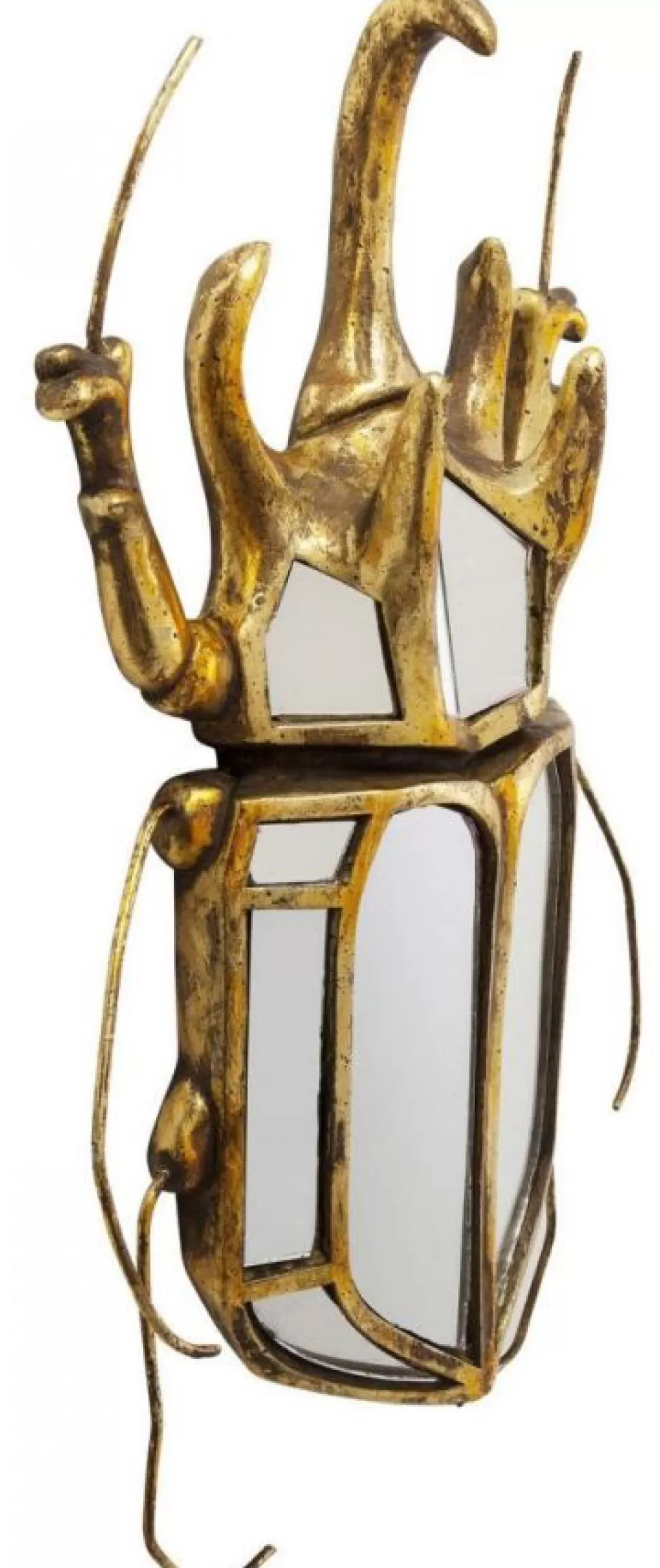 Dekoracje Ścienne-KARE Design Dekoracja ścienna Beetle Mirror 28x37 Cm