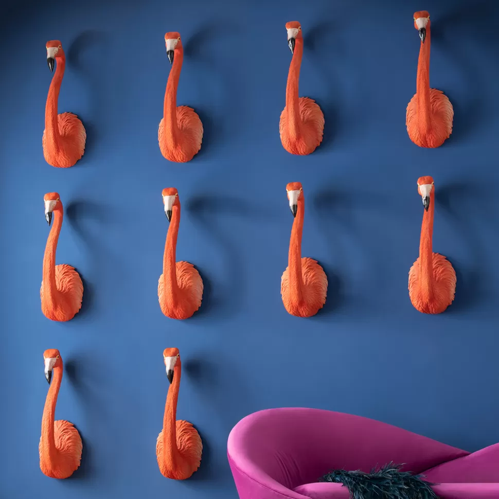 Dekoracje Ścienne-KARE Design Dekoracja ścienna Flamingo Road 27x72 Cm
