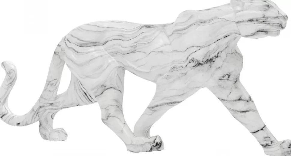Dekoracje Stojące-KARE Design Dekoracja Stojąca Leopard Marble 129 Cm