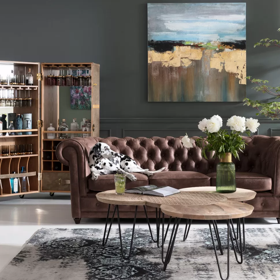 Dywany-KARE Design Dywan Kelim Ornament 300x200 Cm Turkusowy