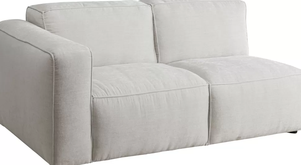Sofy Modułowe-KARE Design Element Modułowy Z Podłokietnikiem Kremowy Lewy 165 Cm