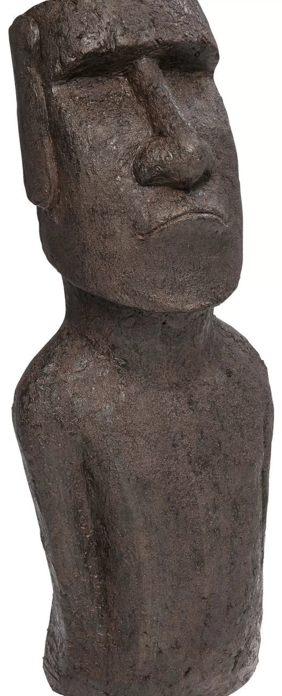 Figurki Dekoracyjne-KARE Design Figurka Dekoracyjna Easter Island 80 Cm Szara