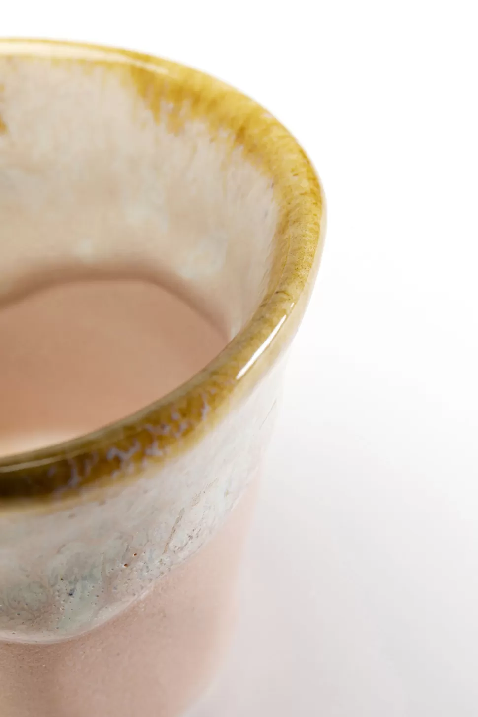 Zastawa Stołowa | Filiżanki-KARE Design Filiżanka Do Espresso Kamionkowa Różowa 92 Ml