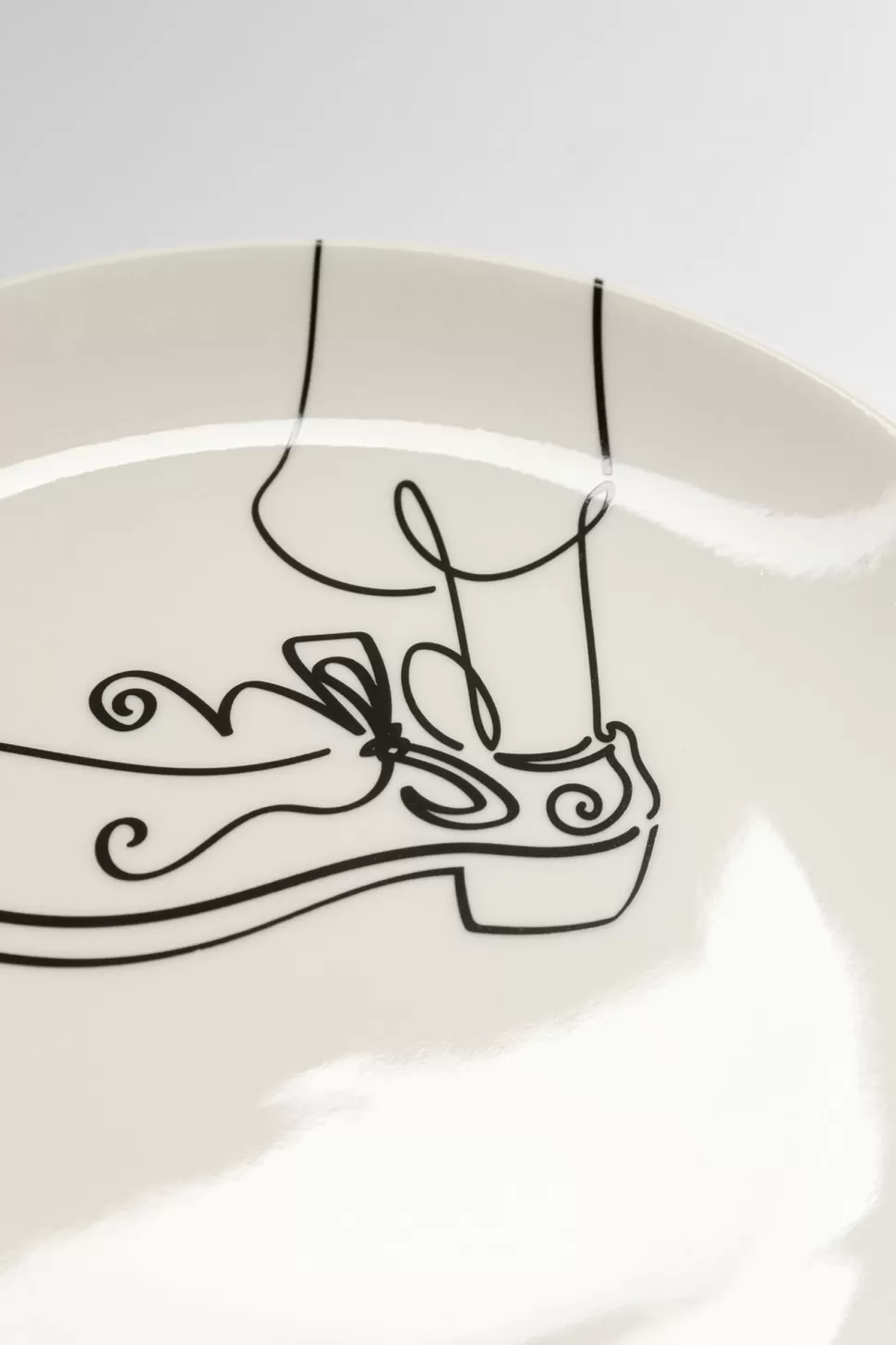 Zastawa Stołowa | Filiżanki-KARE Design Filiżanka Ze Spodkiem Porcelana Ręcznie Malowana 160 Ml Banan