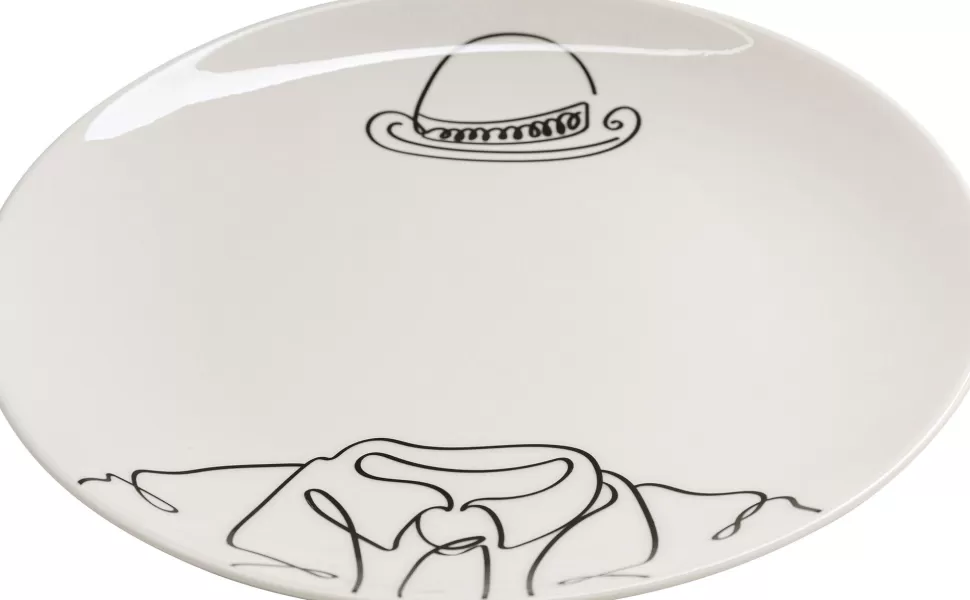 Zastawa Stołowa | Filiżanki-KARE Design Filiżanka Ze Spodkiem Porcelana Ręcznie Malowana 160 Ml Jabłko