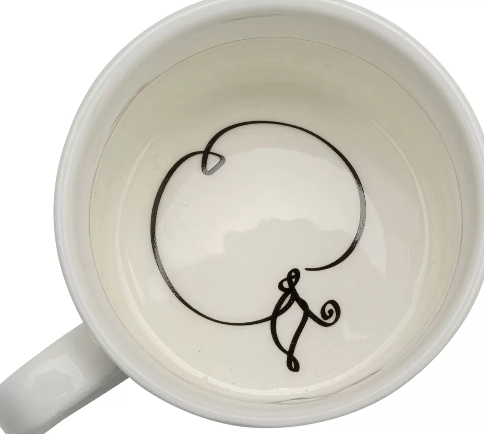 Zastawa Stołowa | Filiżanki-KARE Design Filiżanka Ze Spodkiem Porcelana Ręcznie Malowana 160 Ml Jabłko