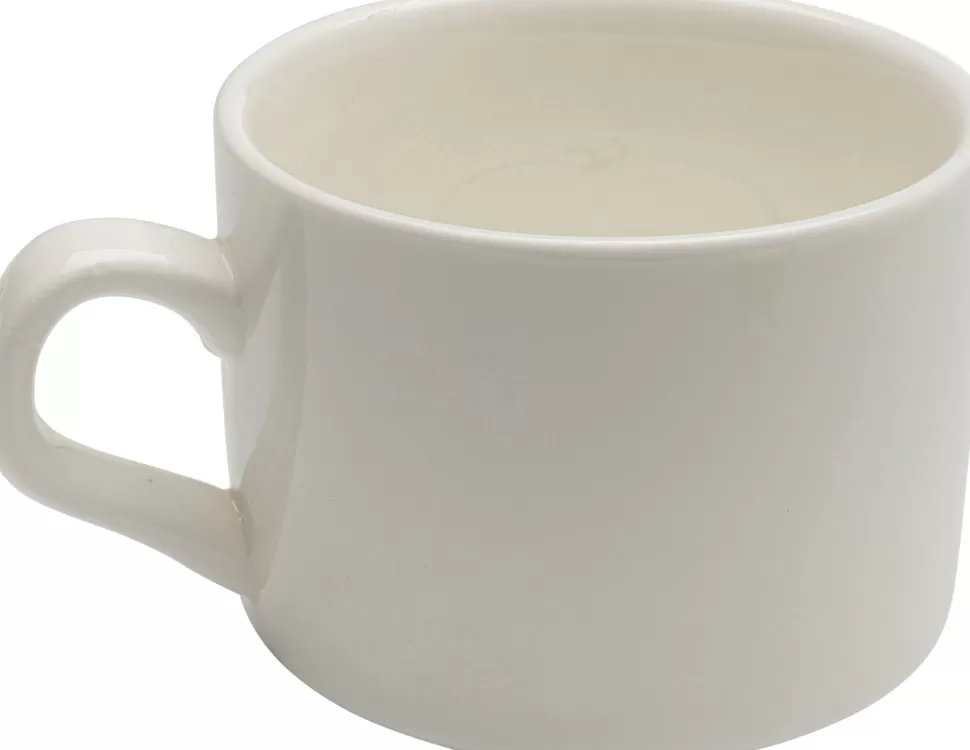 Zastawa Stołowa | Filiżanki-KARE Design Filiżanka Ze Spodkiem Porcelana Ręcznie Malowana 160 Ml Jabłko