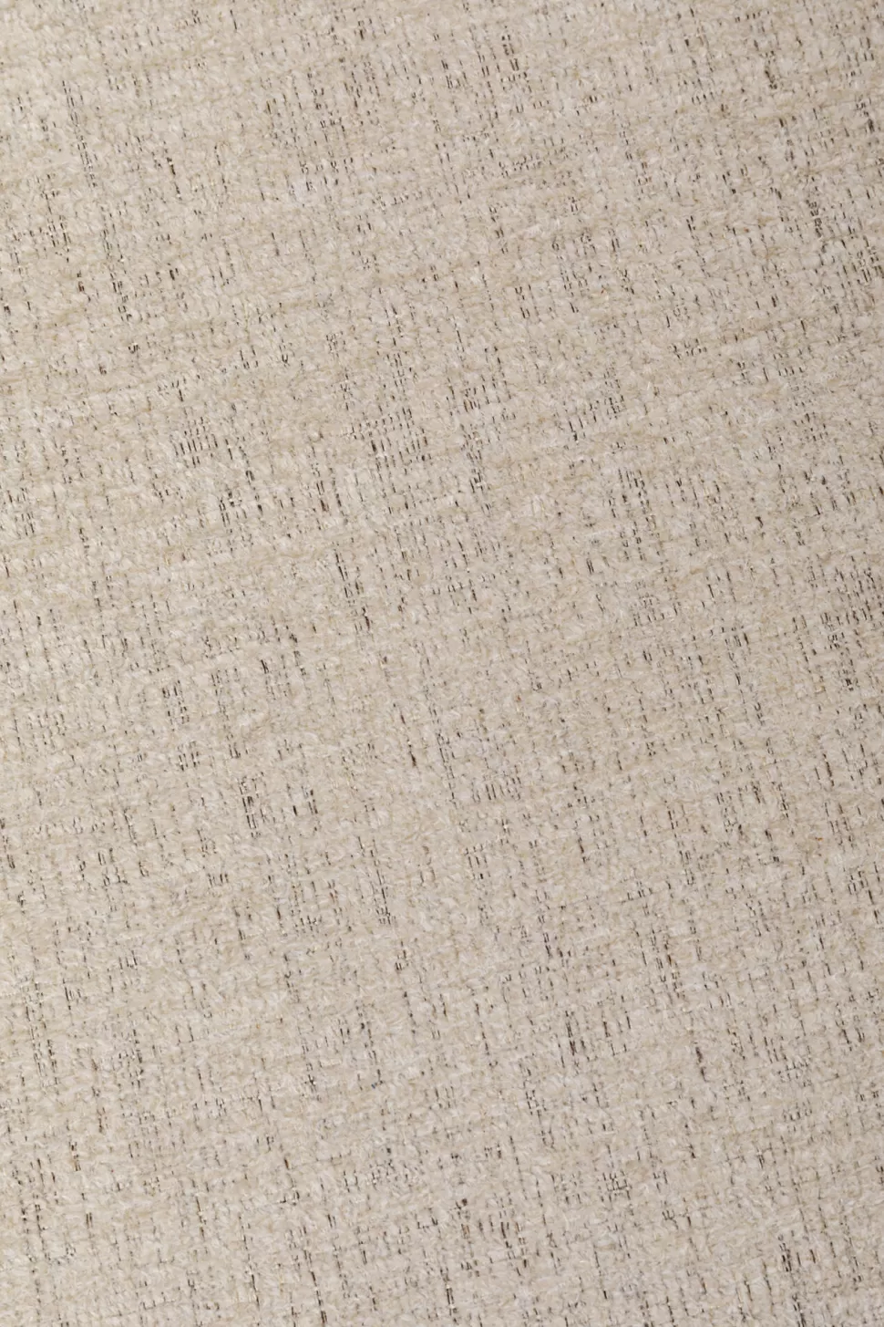 Fotele-KARE Design Fotel Tapicerowany Beżowy Z Podnożkiem Nogi Czarne Stalowe 80x115 Cm