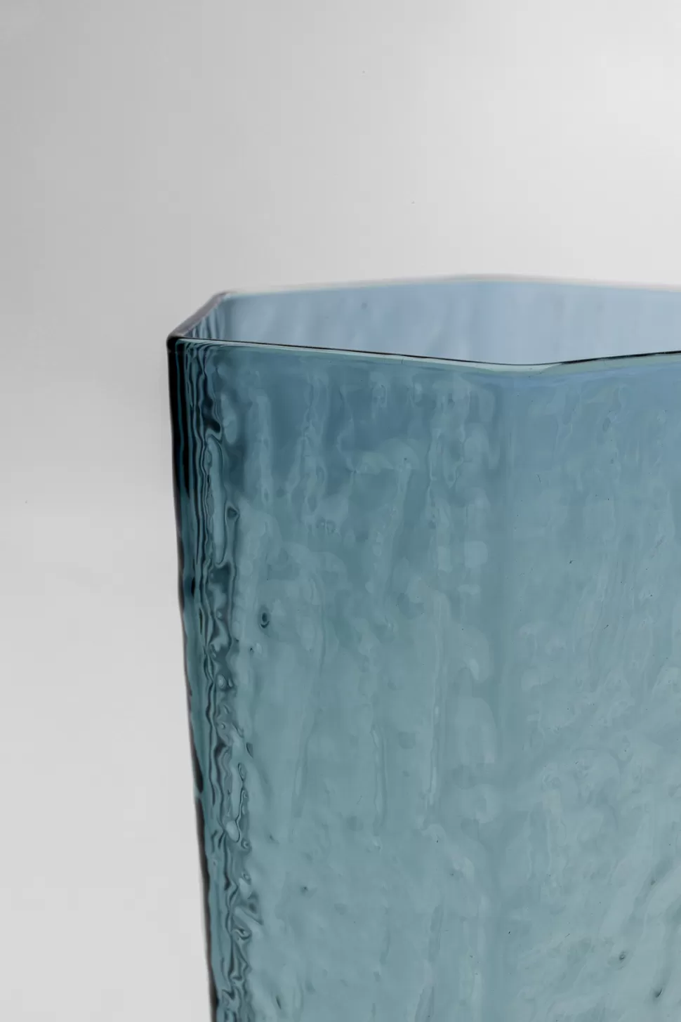 Zastawa Stołowa | Kieliszki-KARE Design Kieliszek Do Szampana Szklany Niebieski 250 Ml 27 Cm