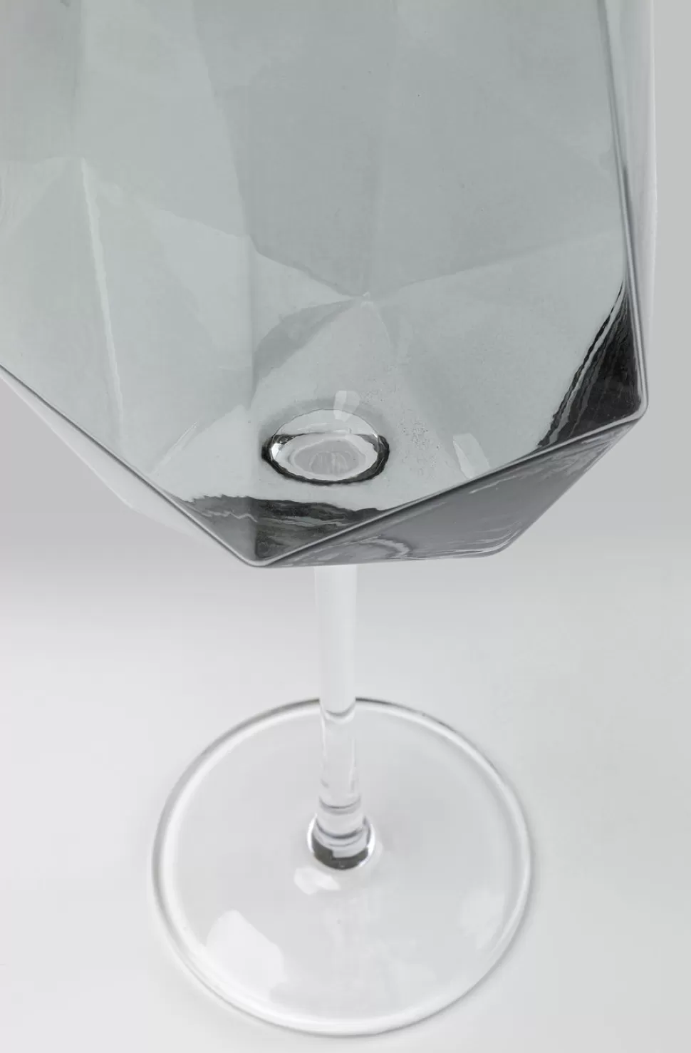 Zastawa Stołowa | Kieliszki-KARE Design Kieliszek Do Wina Diamond Smoke 660 Ml Przydymiony