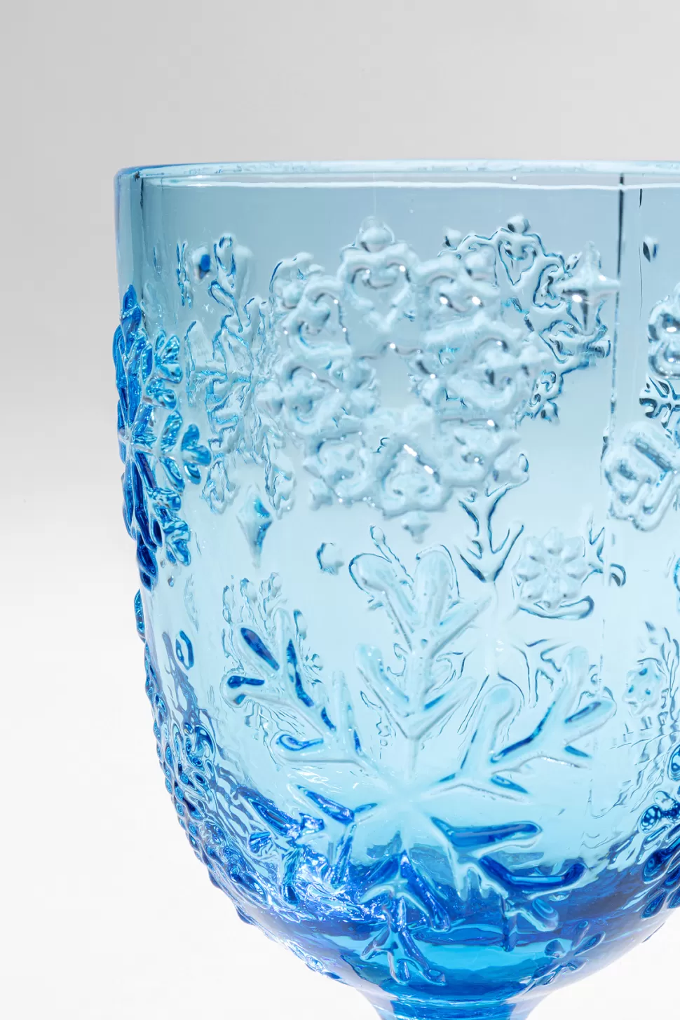 Zastawa Stołowa | Kieliszki-KARE Design Kieliszek Do Wina Z Niebieskiego Szkła 360 Ml