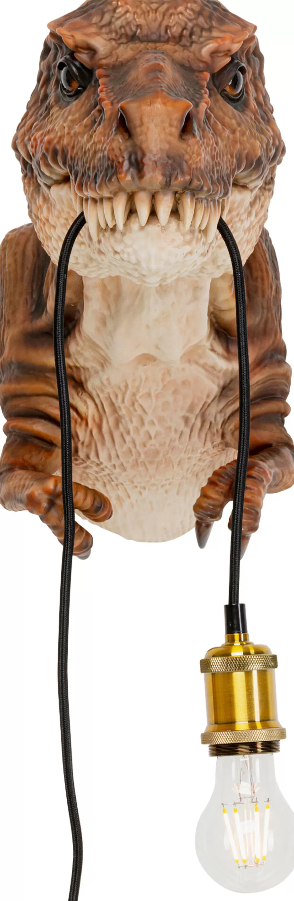 Kinkiety-KARE Design Kinkiet - Lampa ścienna Dinozaur 36x45 Cm