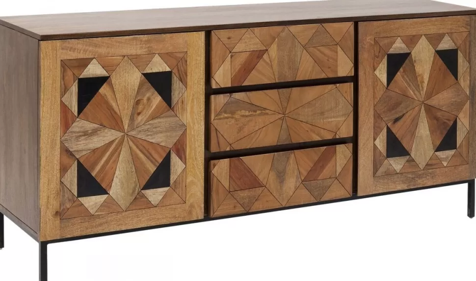 Komody-KARE Design Komoda Limara 160x78 Cm Naturalna