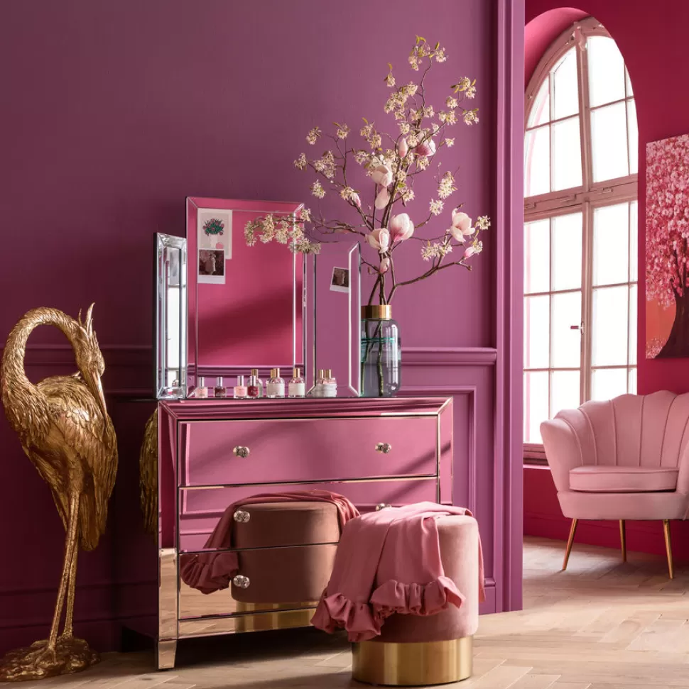 Komody-KARE Design Komoda Luxury Gold 91x75 Cm Szampańska