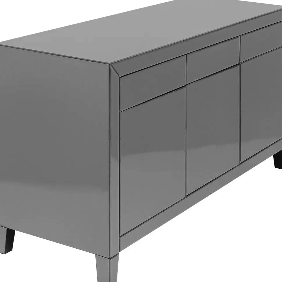 Komody-KARE Design Komoda Luxury Push 141x77 Cm Szara