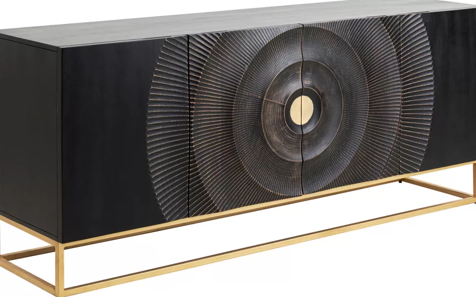Komody-KARE Design Komoda Madeira 177x75 M Ciemnobrązowa