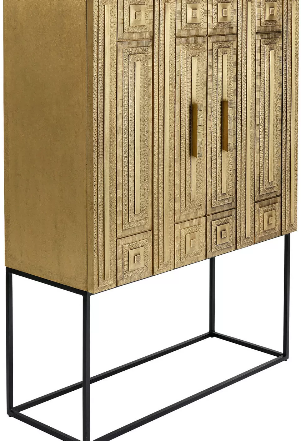 Komody-KARE Design Komoda Marrakesh 100x140 Cm Złota
