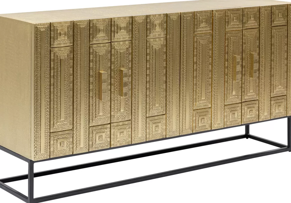 Komody-KARE Design Komoda Marrakesh 160x80 Cm Złota