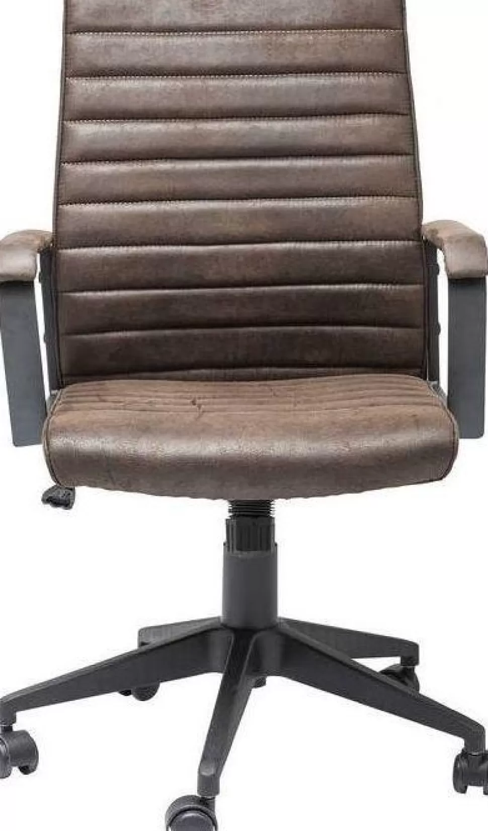Krzesła-KARE Design Krzesło Biurowe Labora 57x105 Cm Brązowe