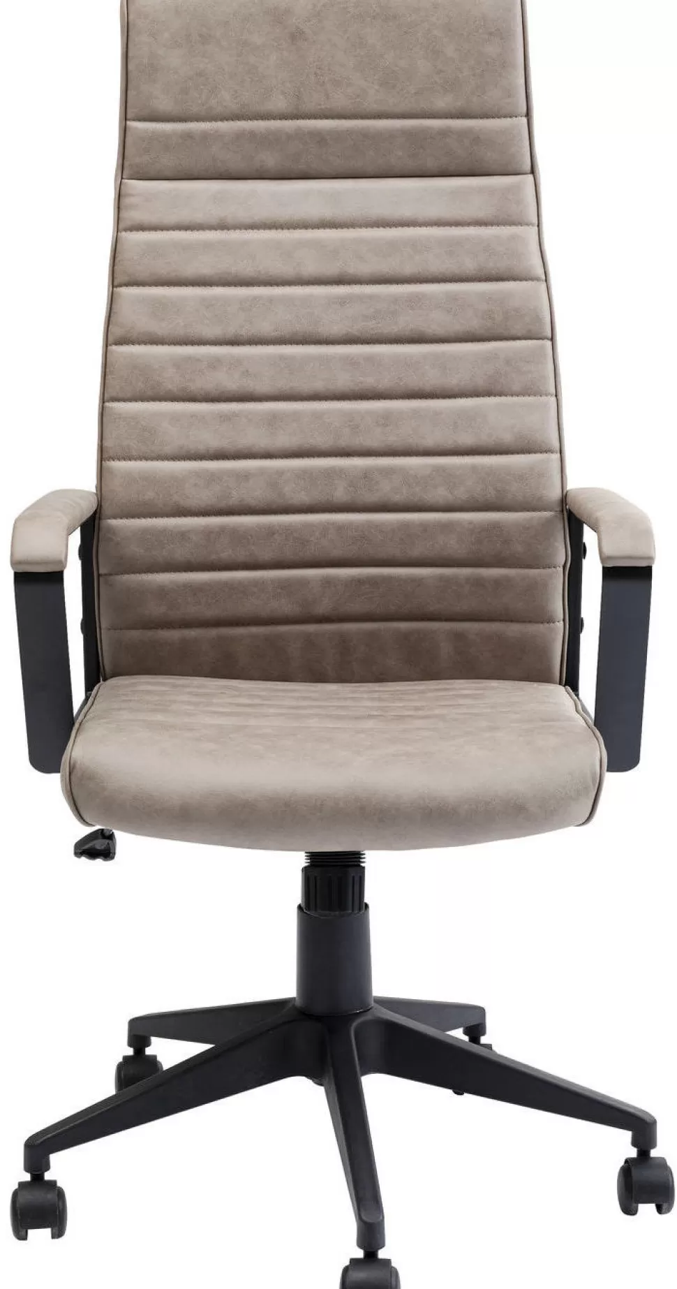 Krzesła-KARE Design Krzesło Biurowe Labora High 58x128 Cm Beżowe
