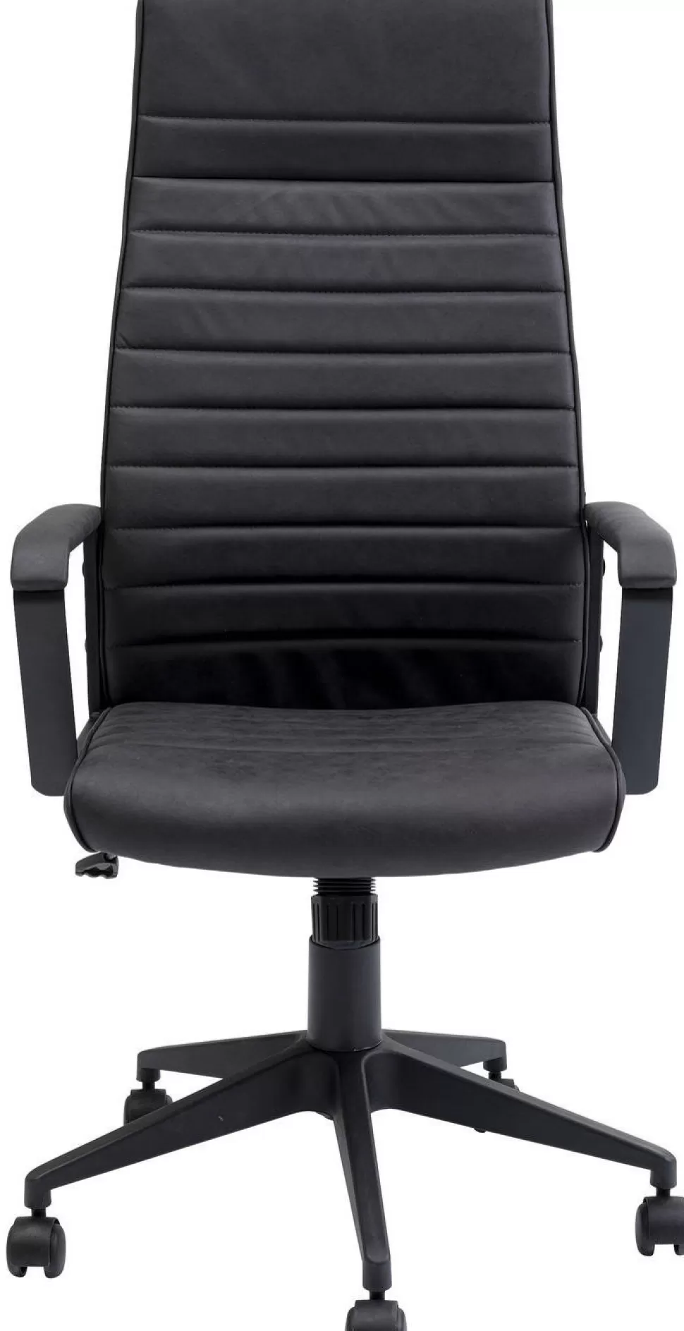 Krzesła-KARE Design Krzesło Biurowe Labora High 58x128 Cm Czarne