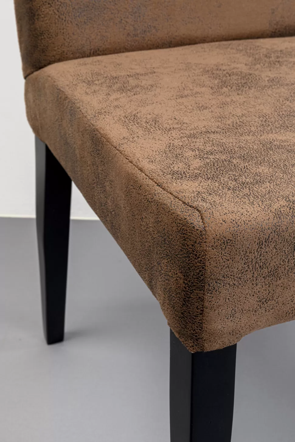 Krzesła-KARE Design Krzesło Casual Vintage 45x90 Cm Brązowe Ekoskóra