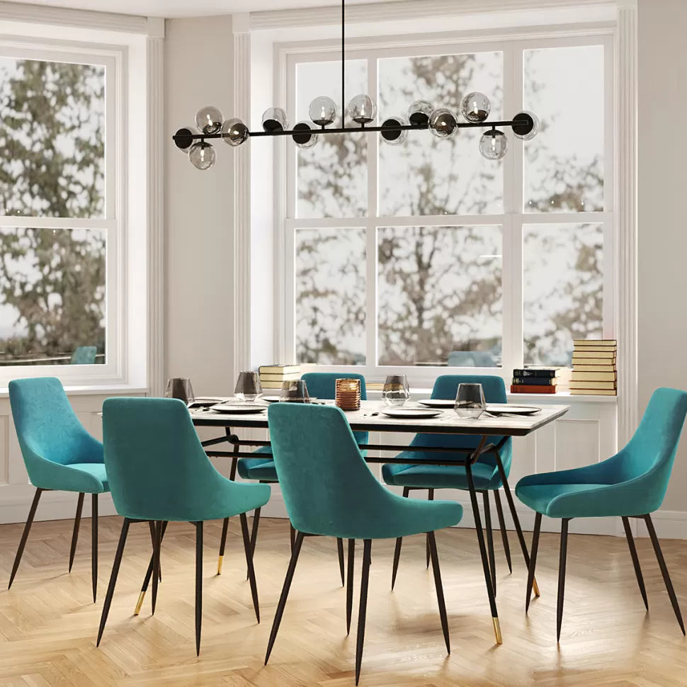 Krzesła-KARE Design Krzesło East Side 48x83 Cm Niebieskie