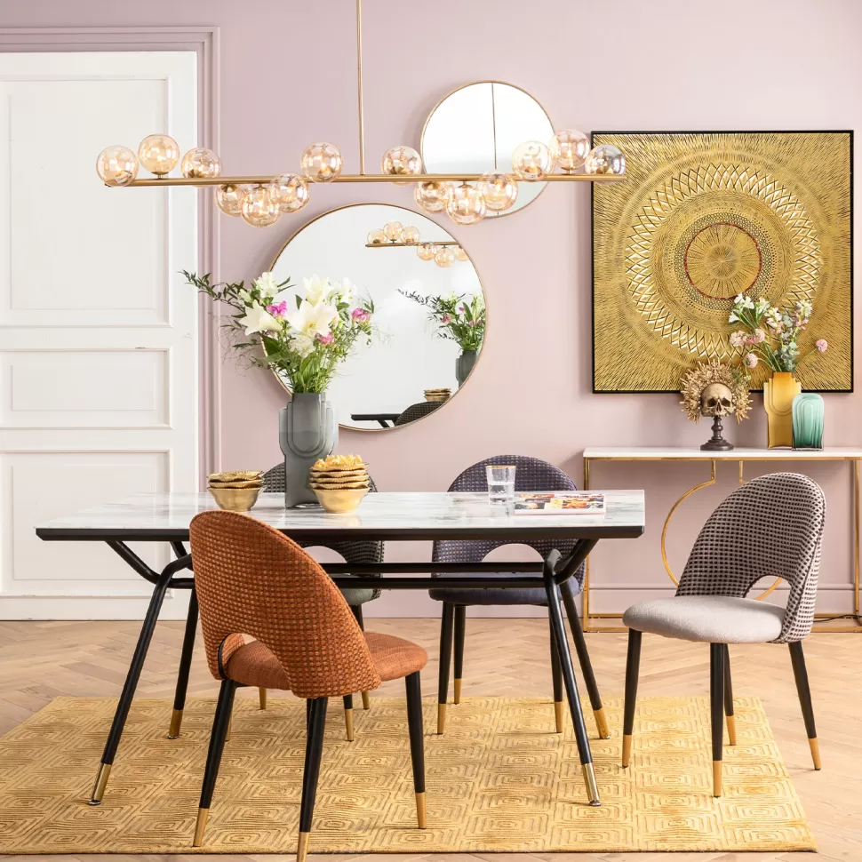 Krzesła-KARE Design Krzesło Hudson 47x83 Cm Beżowe