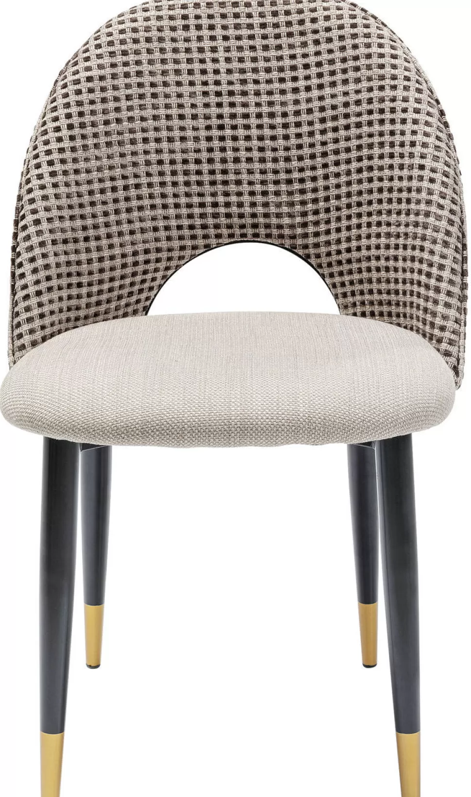 Krzesła-KARE Design Krzesło Hudson 47x83 Cm Beżowe