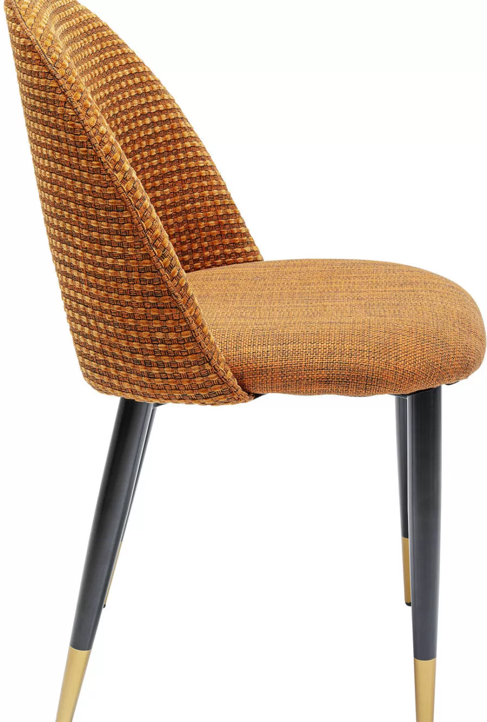 Krzesła-KARE Design Krzesło Hudson 47x83 Cm Pomarańczowe