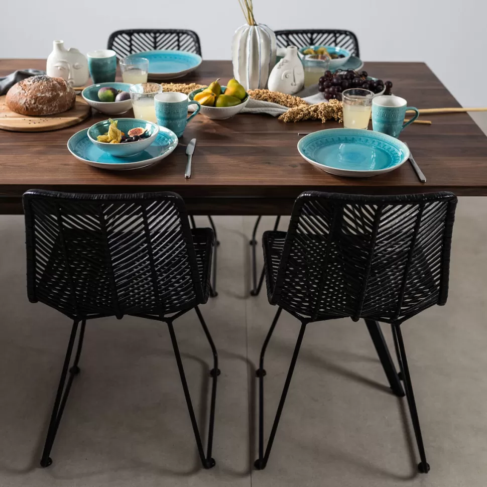 Krzesła-KARE Design Krzesło Ko Lanta 45x86 Cm Czarne