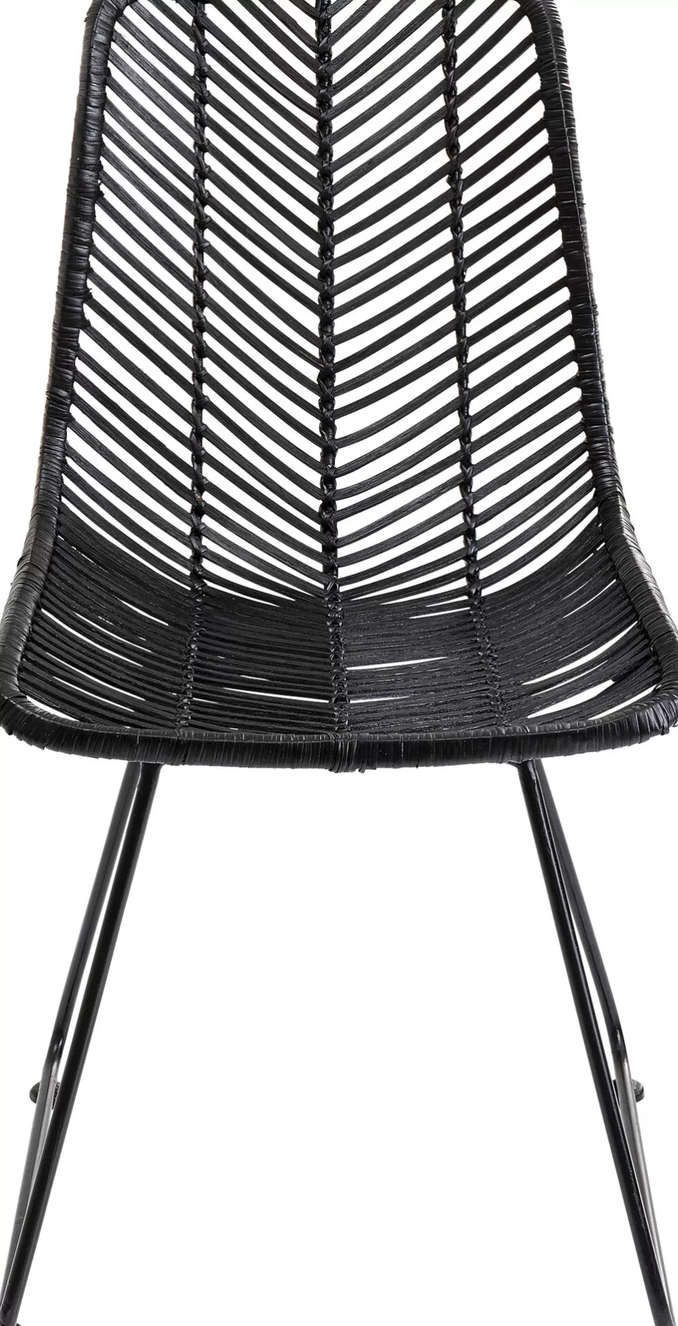 Krzesła-KARE Design Krzesło Ko Lanta 45x86 Cm Czarne