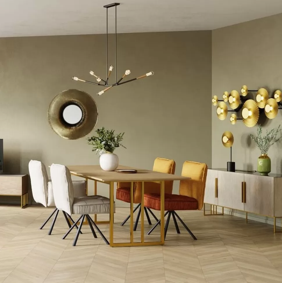 Krzesła-KARE Design Krzesło Obrotowe Chelsea 50x91 Cm Szare