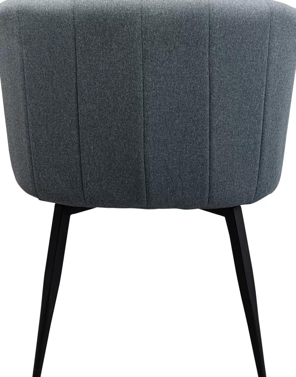 Krzesła-KARE Design Krzesło Obrotowe Z Podłokietnikami Kolor Niebieski Nogi Ze Stali Czarne 60x81 Cm