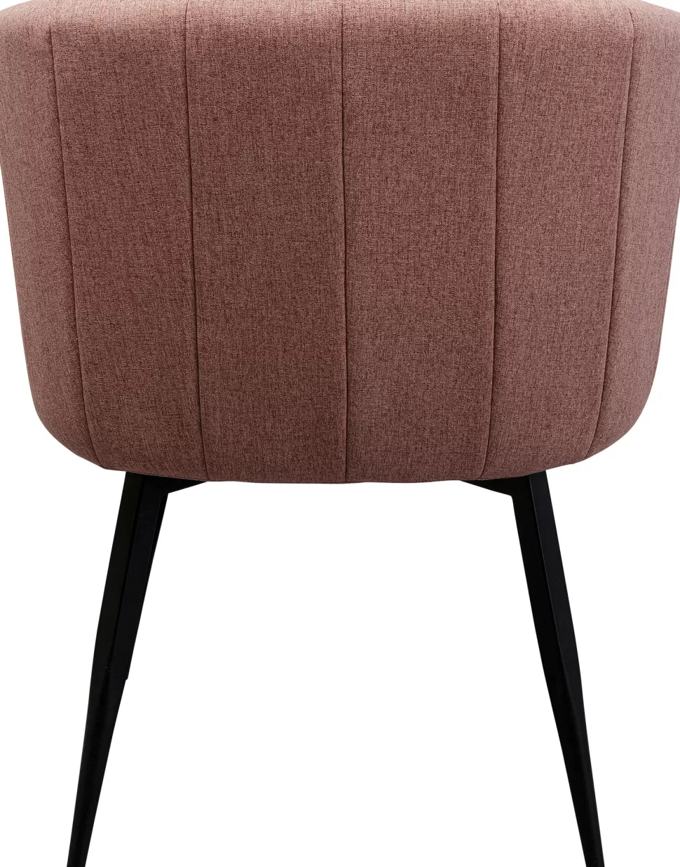 Krzesła-KARE Design Krzesło Obrotowe Z Podłokietnikami Kolor Różowy Nogi Ze Stali Czarne 60x81 Cm