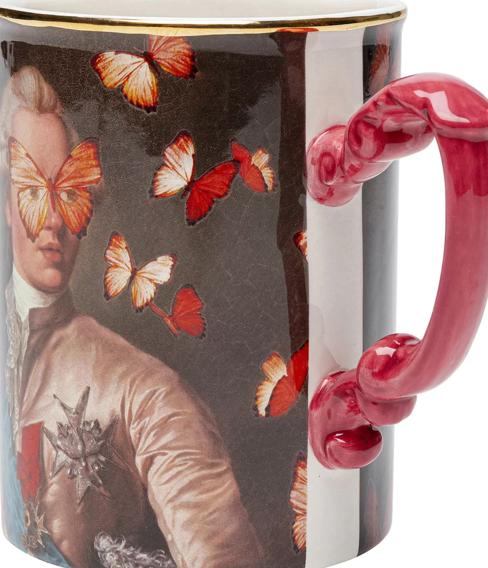 Zastawa Stołowa | Kubki-KARE Design Kubek Kolorowy Ceramiczny Awangardowy Książę 400 Ml