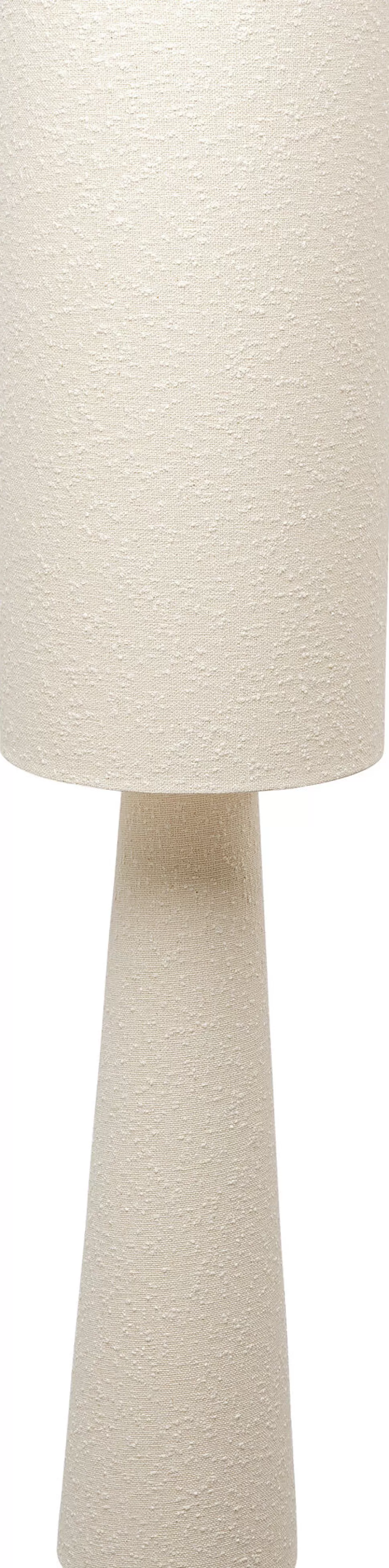 Lampy Podłogowe-KARE Design Lampa Podłogowa Beżowa Lniana Boucle 130 Cm