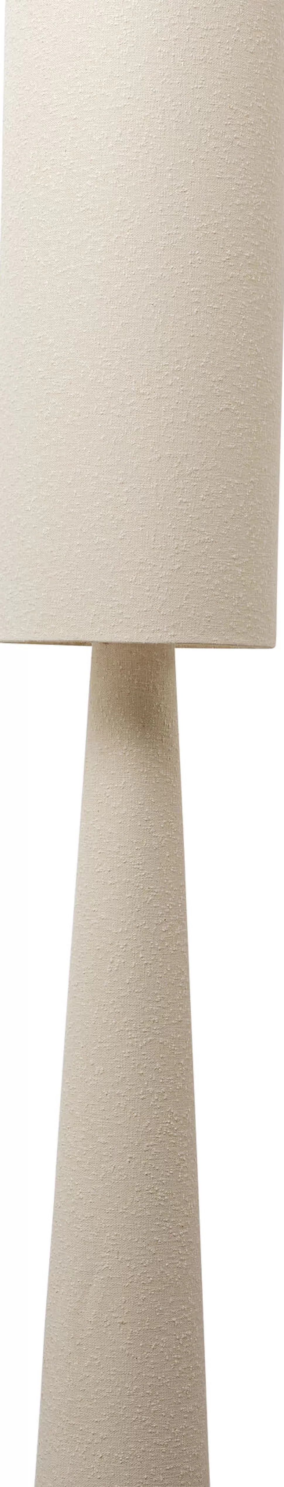 Lampy Podłogowe-KARE Design Lampa Podłogowa Beżowa Lniana Boucle 190 Cm