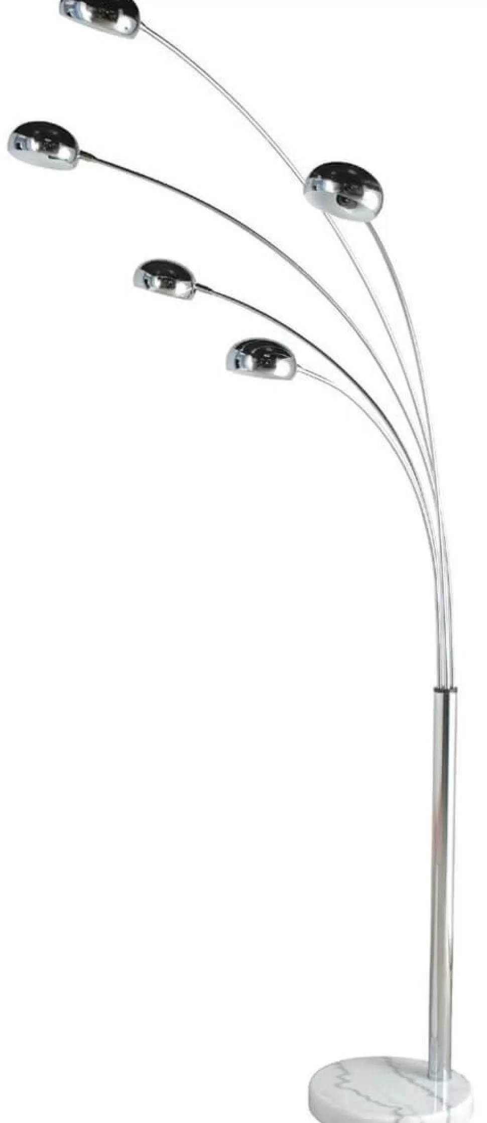 Lampy Podłogowe-KARE Design Lampa Podłogowa Five Fingers 100x220 Cm Chromowa