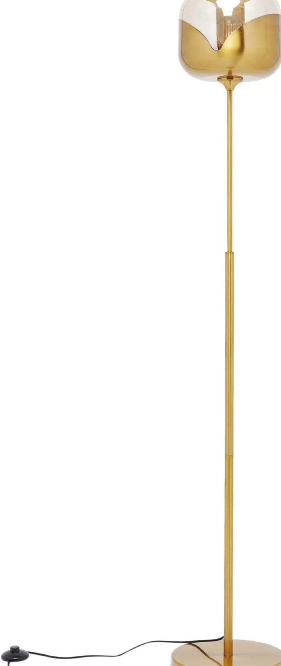 Lampy Podłogowe-KARE Design Lampa Podłogowa Goblet 25x160 Cm Złota
