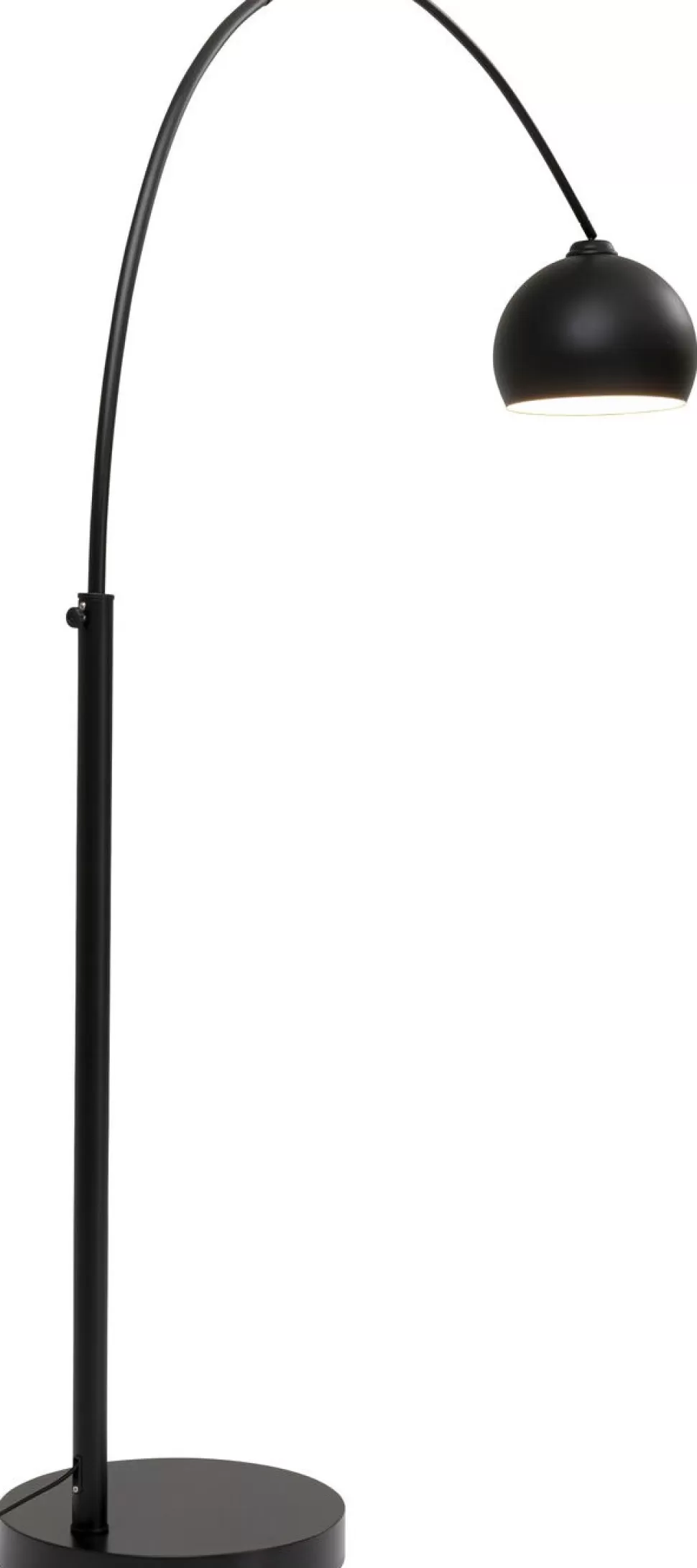 Lampy Podłogowe-KARE Design Lampa Podłogowa Lounge Small Deal Eco 163x175 Cm Czarna Matowa