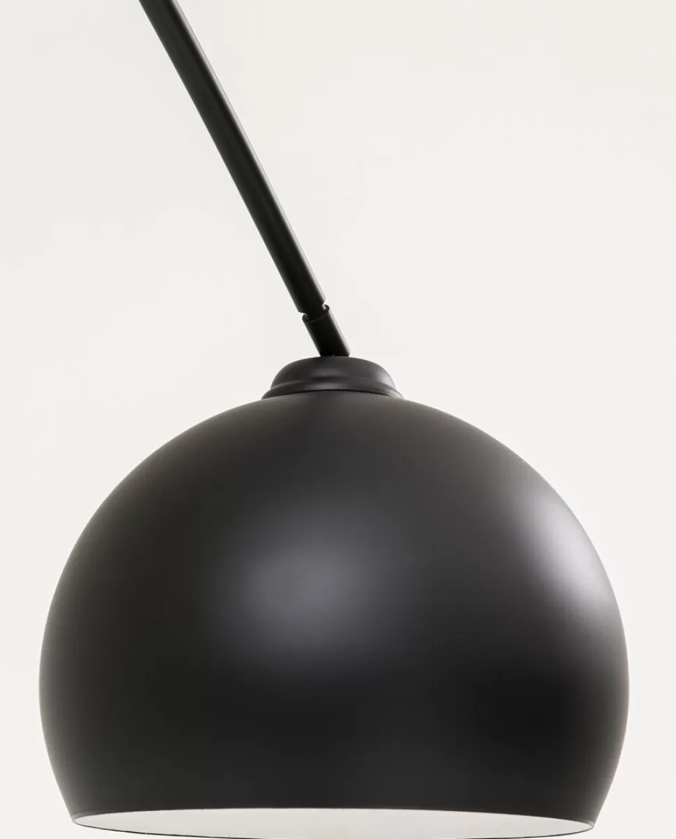 Lampy Podłogowe-KARE Design Lampa Podłogowa Lounge Small Deal Eco 163x175 Cm Czarna Matowa