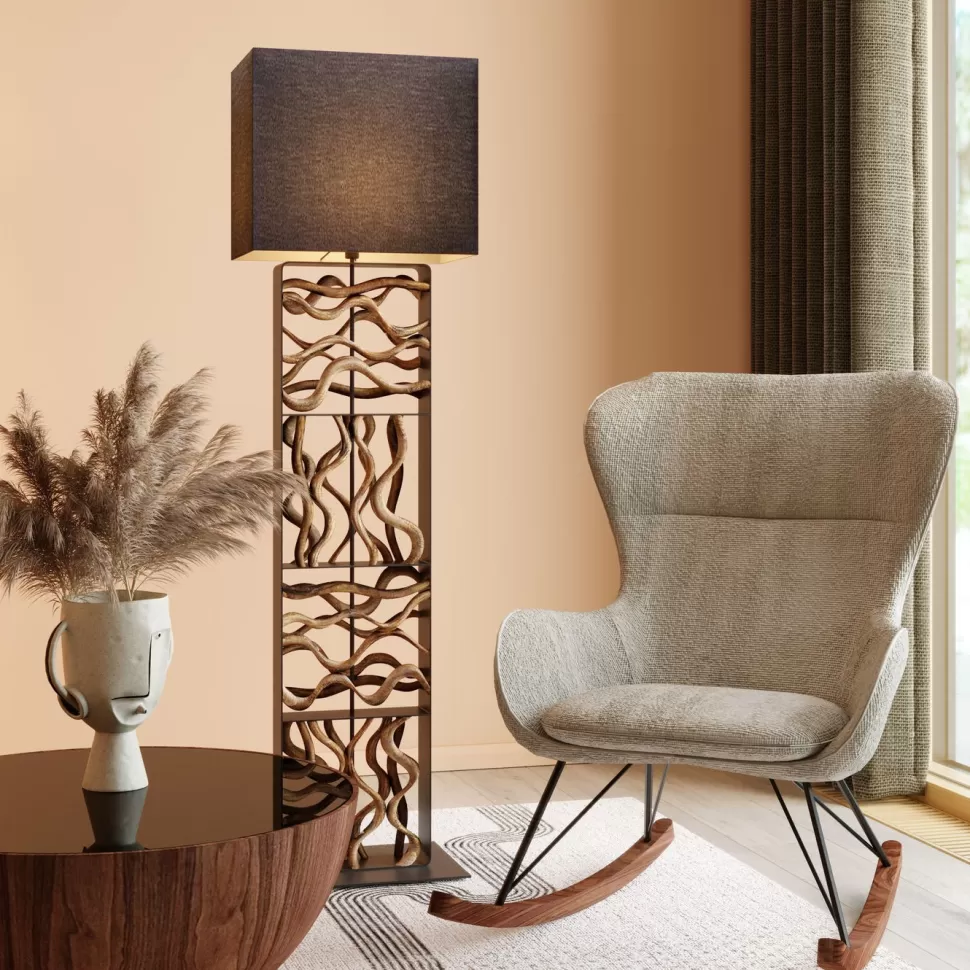 Lampy Podłogowe-KARE Design Lampa Podłogowa Nature Wave 45x163 Cm