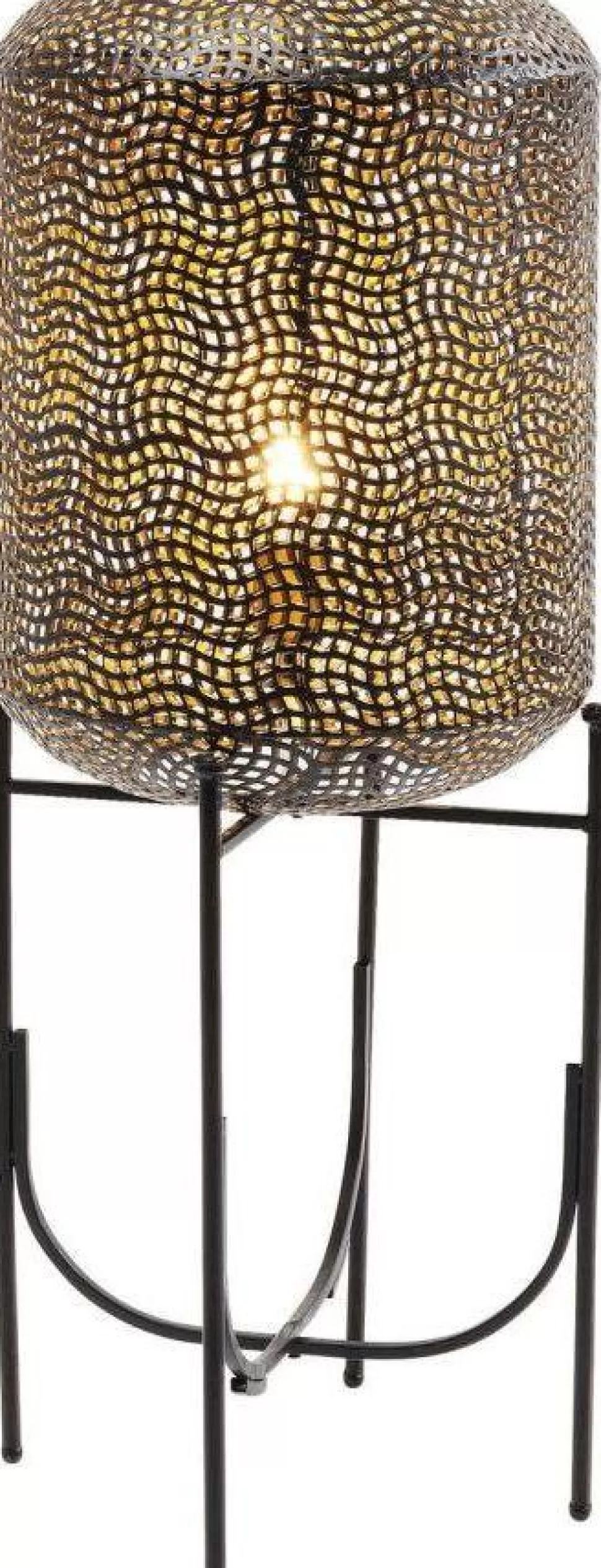 Lampy Podłogowe-KARE Design Lampa Podłogowa Oasis ∅38x92 Cm Brązowo-czarna