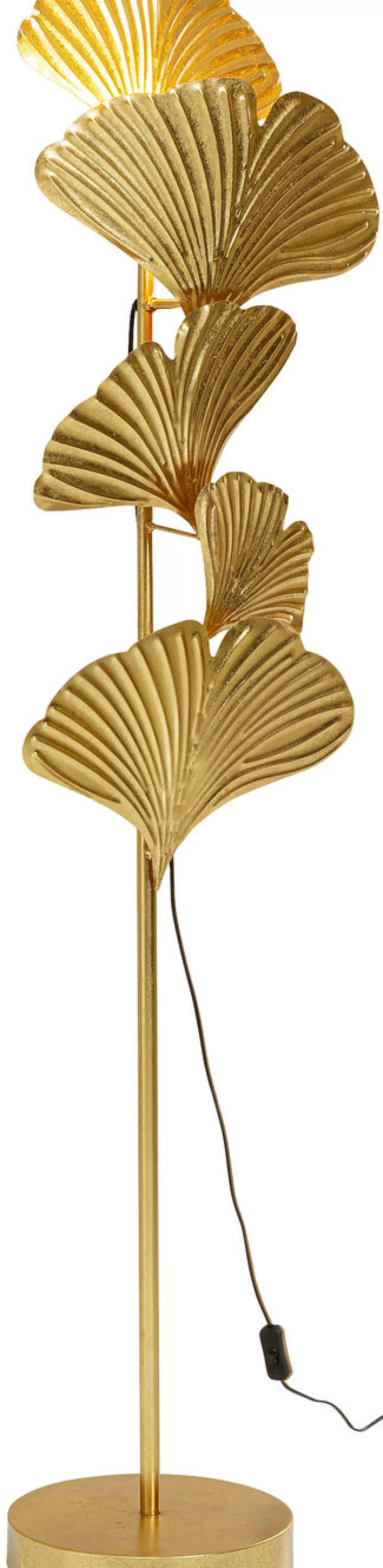 Lampy Podłogowe-KARE Design Lampa Podłogowa Yuva 44x160 Cm Złota